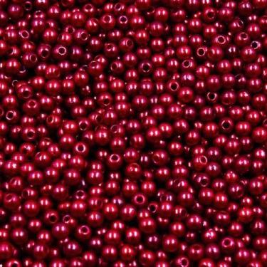 Imagem de PÉROLA DE ABS LISA Nº 04 20G PEROLA 4MM - IMPORTAÇÃO, Marsala