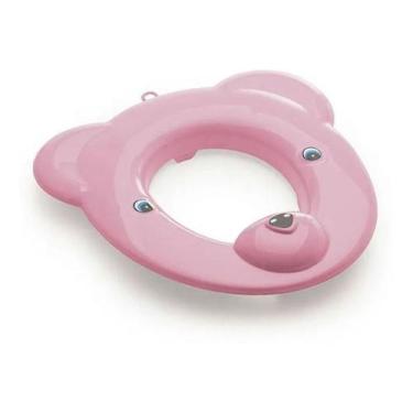 Imagem de Redutor Sanitário Assento Urso Rosa - Adoleta/ Cajovil - Adoleta Bebê/