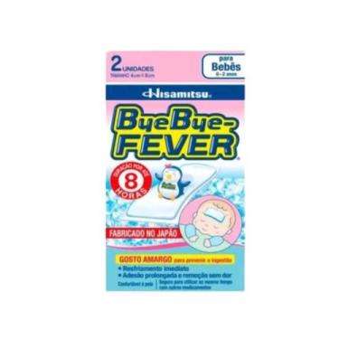 Imagem de Adesivo Alívio Da Febre Bye Bye Fever Bebês 0 A 2 Anos 2 - Hisamitsu