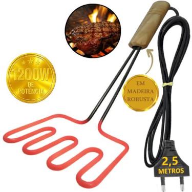Imagem de Acendedor Eletric Churrasqueira Carvão Acenderápido - Eagles, 220V