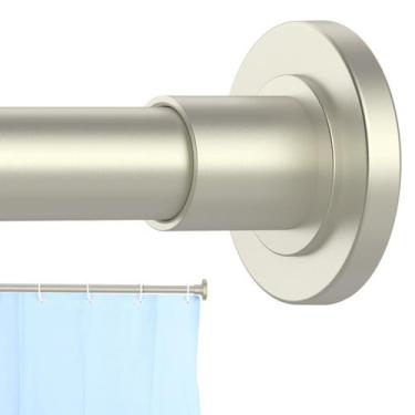 Imagem de Varão de cortina de chuveiro CorkLatta Brushed Nickel 80-230cm