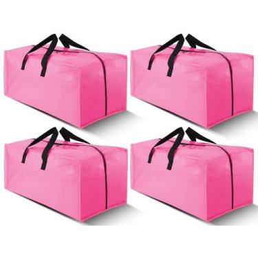 Imagem de Bolsas de mudança Cosy Family Heavy Duty Extra Large 86 L rosa, pacote