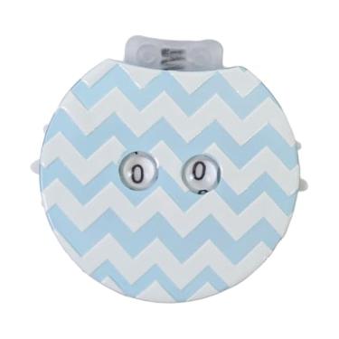 Imagem de Sclmgo Contador de Tricô, Mini Contador de Linhas Portátil, Ferramenta de Marcação de Agulhas de Tricô, Contador de Linhas de Crochê, Azul