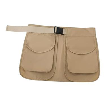Imagem de simhoa Bolsa de da cintura Saco de cinto de quadril para marceneiros carpinteiros, Cáqui