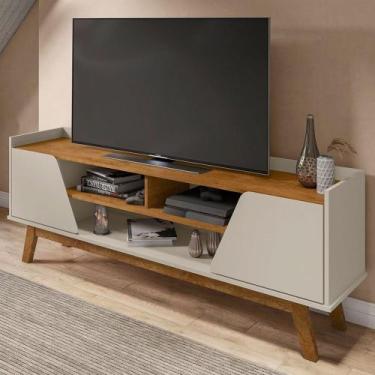 Imagem de Rack bechara turim 1,60 mt off/naturale - JB Bechara