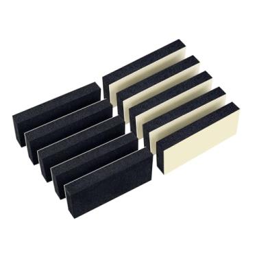 Imagem de Banworks Captador de guitarra elétrica 70 x 29 x 10 mm Espuma EVA autoadesiva para guitarra JM Jazzmaster, pacote de 10 JT/SYQHM-01