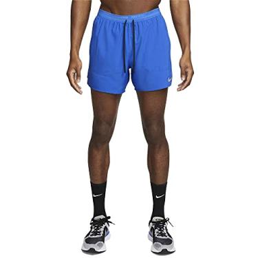 Imagem de Nike Short masculino Dri-fit Stride 12,7 cm com forro, Game Royal/preto, GG