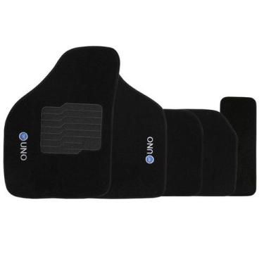 Imagem de Tapete Carpete Uno 1985 à 2007 Logo Bordado Jogo 5 Peças Personalizado