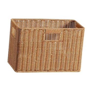 Imagem de FLCPJGV Cesta Diversos Cesta Multifuncional Leve Decorativa Organizadora de Armazenamento para Bancadas de Sala de Estar