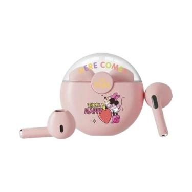 Imagem de Fones De Ouvido Bluetooth Sem Fio Disney Stitch Angel Com Controle Por