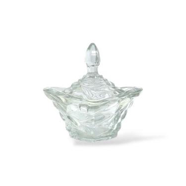 Imagem de Bomboniere Luxo Vidro Cristal de Coração para Decoração - Embaleve Com