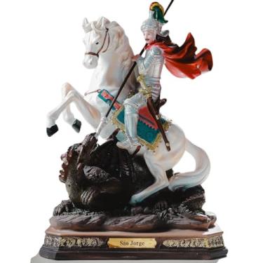 Imagem de Imagem São Jorge 30Cm Importada Resina