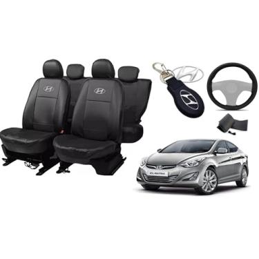 Imagem de Capa de couro para o banco elantra 2011-2014 proteção impermeável