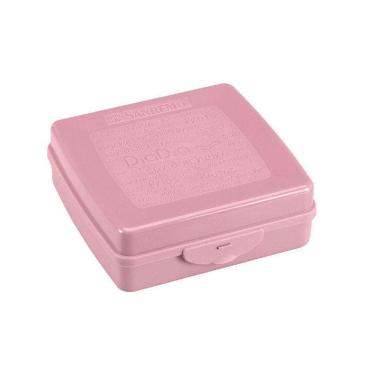 Imagem de Sanduicheira Plástico Sanremo Rosa