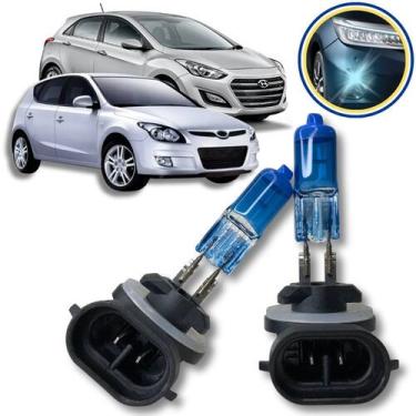 Imagem de Lampadas Super Branca Farol Milha H27 Hyundai I30 Efeito Xenon - Tech 
