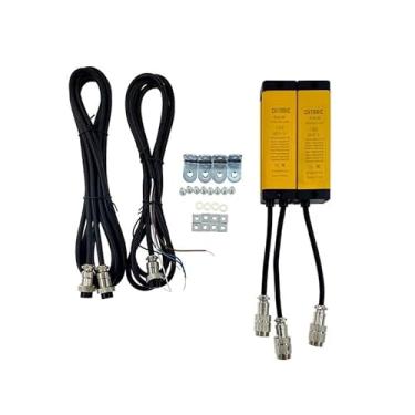 Imagem de Grade de cortina de luz 4 pontos 20 mm 40 mm interruptor sensor de cortina de luz dispositivo de proteção fotoelétrico GM20-4J(GM20-4J)