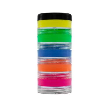 Imagem de Kit 5un Tinta Linha Aqua Colormake Profissional Maquiagem 5g Artistica