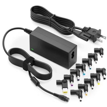 Imagem de Carregador de laptop ZOZO Universal Adaptador AC de 45 W para Dell HP 