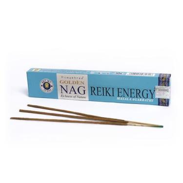 Imagem de Incenso Indiano Vijayshree Golden Nag Reiki Energy 15g