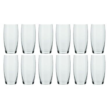Imagem de Jogo de Copos Nadir Long Drink Oca 400ml Vidro Com 12 peças