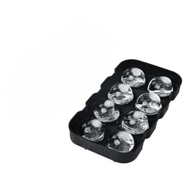 Imagem de Forma Silicone Gelo Bola com 8 bolas Grande Bar Esferas Whisky Bebida(2)