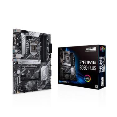 Imagem de Placa Mãe ASUS Prime B560-Plus AC-HES LGA1200 Chipset B560 ATX DDR4 4 Slots, PCIe 4.0, Dual M.2, HDMI, DP, Wi-Fi