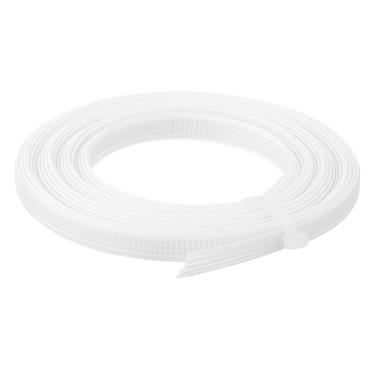 Imagem de Desossamento para costura, 1 peça 5 jardas 6 mm - Espartilho de poliéster costurado de baixa densidade para vestido de noiva, vestido de noiva (branco)