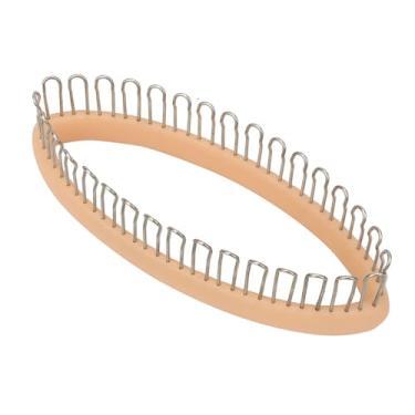 Imagem de Zerodis Conjunto de Tear de tricô Circular Coleção de Artesanato Costura Bordado Ferramentas de tricô Acessórios Ferramentas de Acessórios Máquina de Com Agulha de crochê e Agulhas para Faça você Mesmo