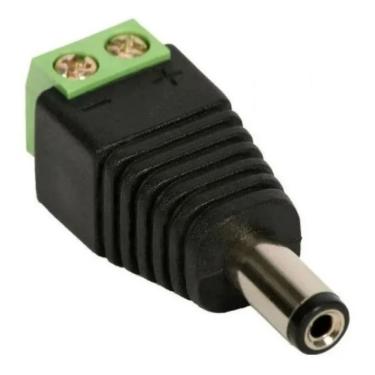 Imagem de 10 Uni. Conector P4 Borne Parafusada Plastico