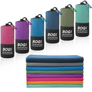 Imagem de Toalha BOGI Microfiber Sports Travel 40x81 cm 2 peças Mint