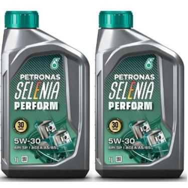 Imagem de Kit 2 unidades oleo 5w30 SP Selenia Petronas 1 litro