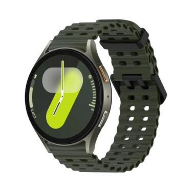 Imagem de Pulseira De Silicone Ocean Para Samsung Galaxy Watch 7 FE 5 6 4 Classi
