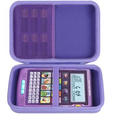 Imagem de Lebakort Capa de armazenamento compatível com Leapfrog Touch and Learn eReader (capa roxa)