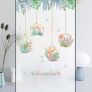 Imagem de Generic 1 peça de película de janela opaca adesivo tipo BLT-020 PVC colorido 150 x 30 cm