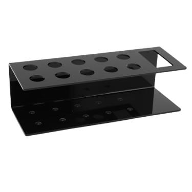 Imagem de SUNGOOYUE Suporte para Marcador de Parede, Organizador de Acrílico Transparente para Escola e Escritório, Suporte para Quadro Branco Com 10 Slots para Caneta e 1 Borracha para Professores e Alunos