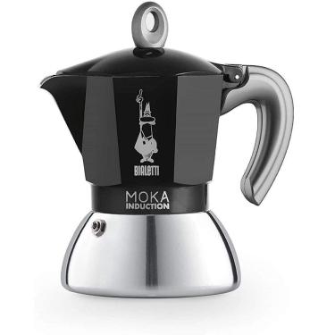 Imagem de Cafeteira Moka Induction 6 Xícaras Preto Bialetti
