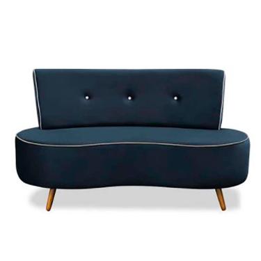 Imagem de Sofá Doha 135cm - Azul Petróleo