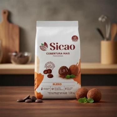 Imagem de COBERTURA SICAO 1,01kg MAIS GOTAS BLEND FRACIONADO - Callebaut