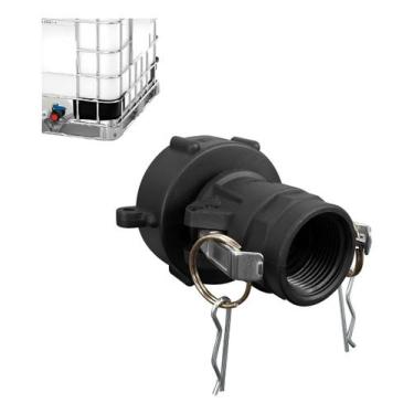 Imagem de Kit Engate Rápido Camlock Container Ibc 1000l 2x1 Pol - OFA