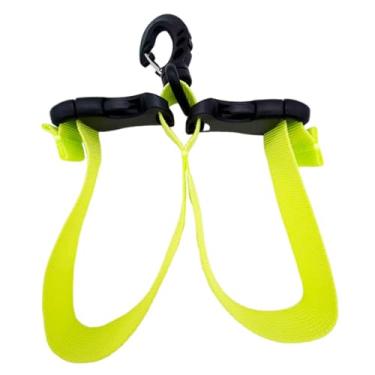 Imagem de Baoblaze Suporte de alça para nadadeiras de mergulho, leve, liberação rápida, nadadeiras, fivelas, acessórios para mergulho com snorkel, homens e mulheres, Verde