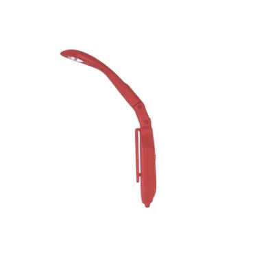 Imagem de LED com Clip de Fixação para Leitura – Luminária de LED para Livros – Luz Portátil e Prática para Leitura (Vermelho)