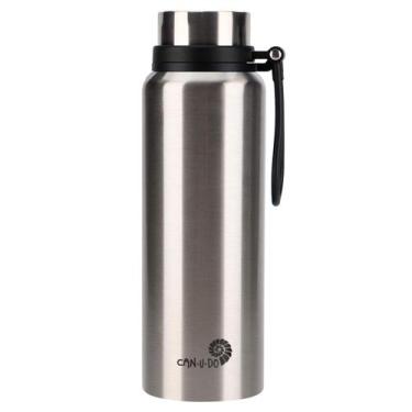 Imagem de Garrafa Térmica de Inox - 1,2L - Prata - CAN.U.DO