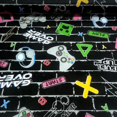 Imagem de TNT Estampado compatível c/Tema Jogos e Vídeo Game 2,00mX1,40m