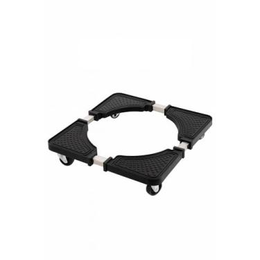 Imagem de Suporte Retrátil com Rodas para Botijão de Gás – Base Ajustável, Mobilidade e Segurança | Storeasy