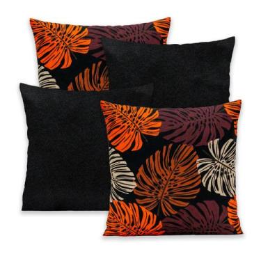 Imagem de Kit 4 Capas de Almofada Gorgurinho com Zíper 40cm x 40cm - Bem Me Quer