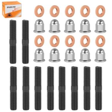 Imagem de Kit de parafusos de cabeça de cilindro com arruelas de porcas para Yamaha Banshee 350 YFZ350 1987-2006 90116-08394-00