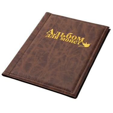 Imagem de HEEPDD Para Selo Organizador de Moeda Entusiastas Livro Preto Design Durável álbum de Armazenamento de Moeda Para Colecionadores Decoração Diária (#03)