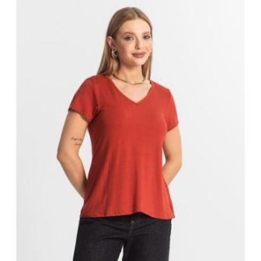 Imagem de Blusa Feminina Básica Select Laranja-Feminino