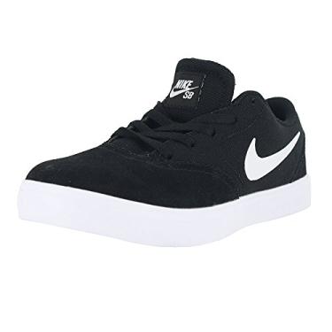 Imagem de NIKE Kids SB Check (PS) Skate Shoe Black/White 3 M US Little Kid