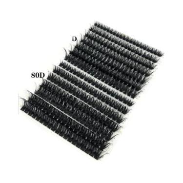 Imagem de Cílios Postiços De Volume Natural De Mink Mistos 30D 40D 60D 80D 3D Ru